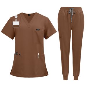 Mocha Form Scrub Set