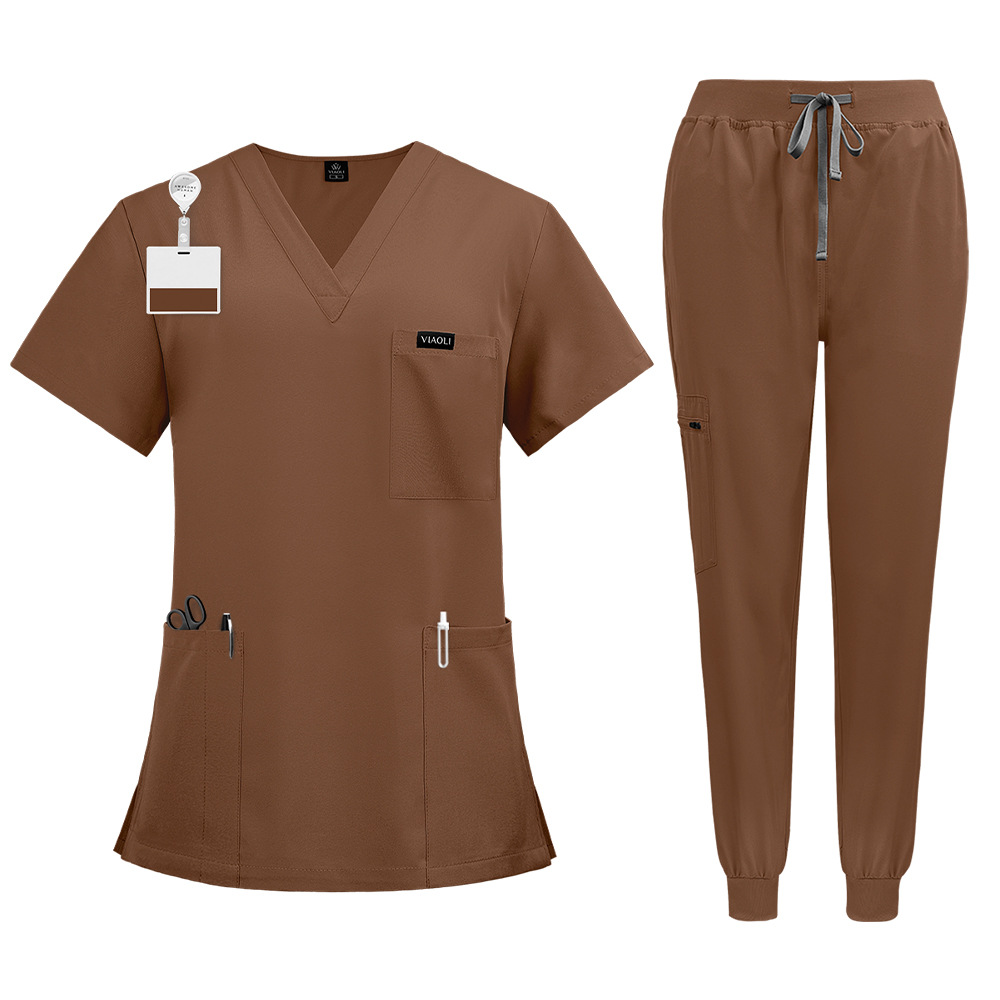 Mocha Form Scrub Set