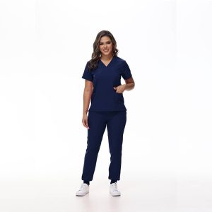 Midnight Blue Signature Scrub Set